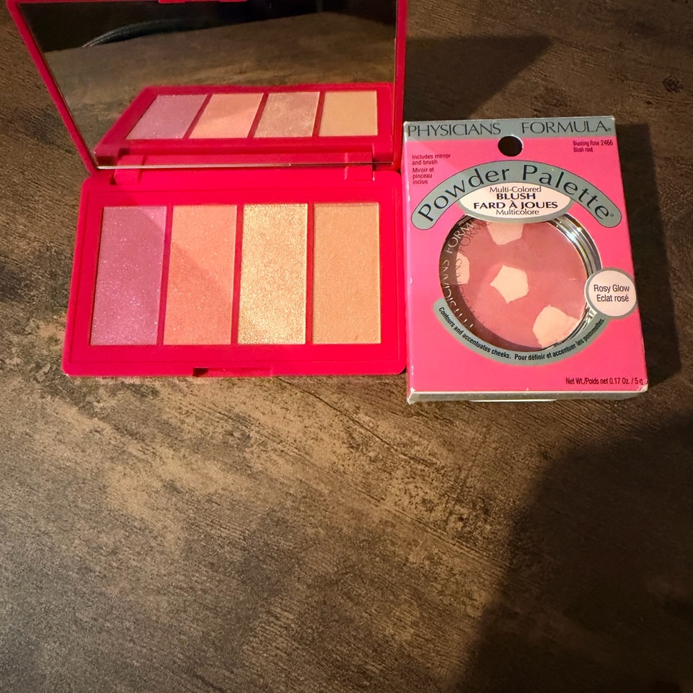 Lancome Blush Palette - Coral and Peach